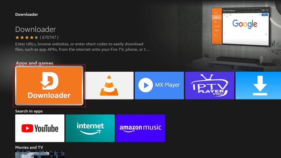 how to install downloader on firestick
