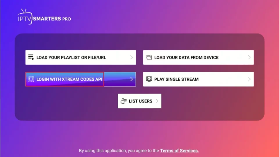 Xtream Code IPTV Smarters pro firestick